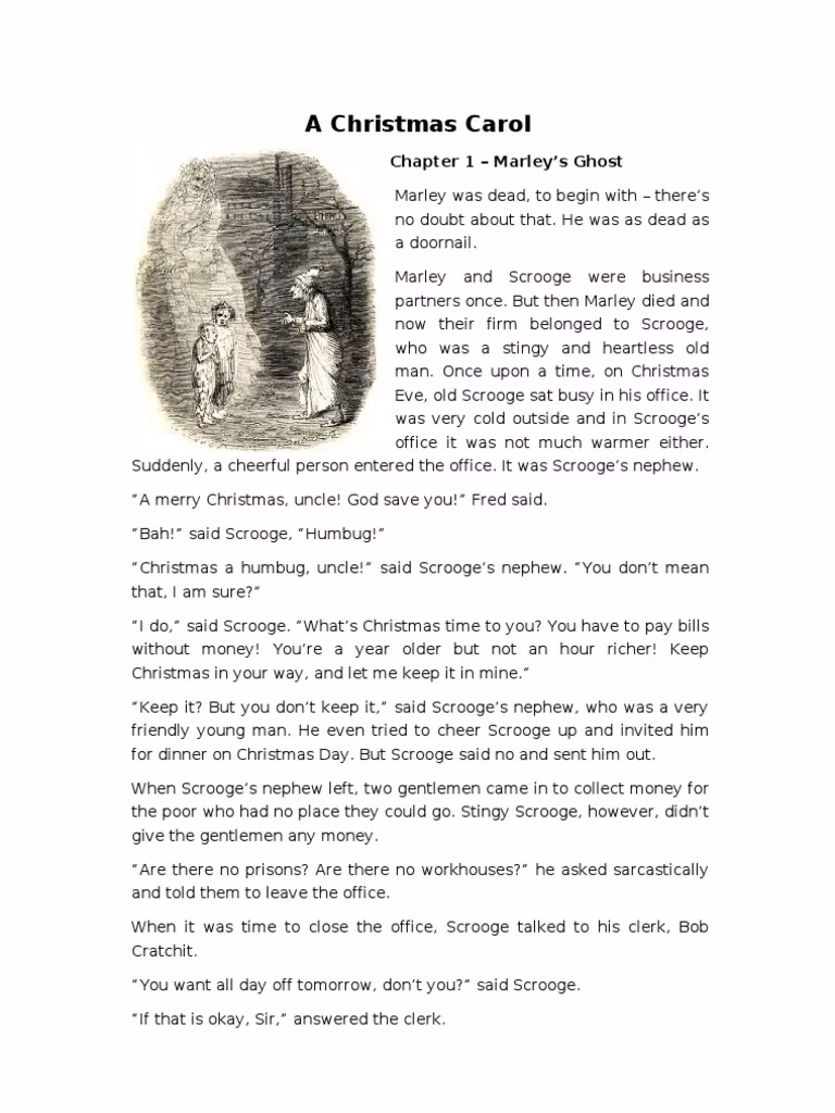 How did Scrooge regale his dog with a Christmas Carol?