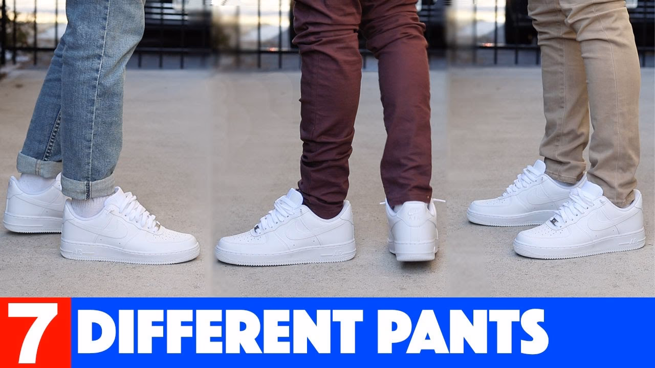 How do you wear a Nike Air Force 1?