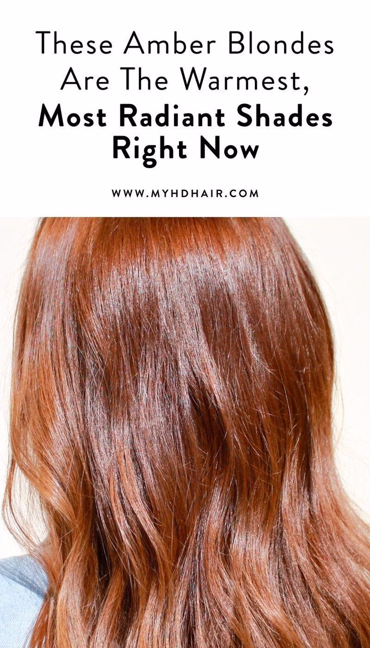 What color is amber hair?