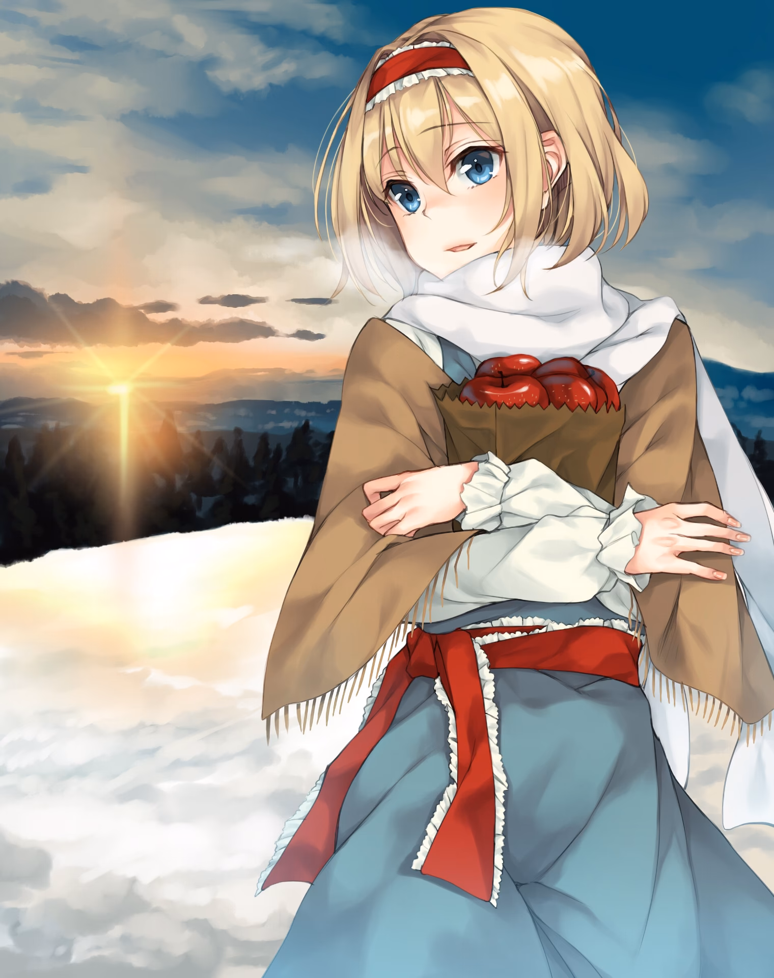 Who is the most popular blonde girl in anime?