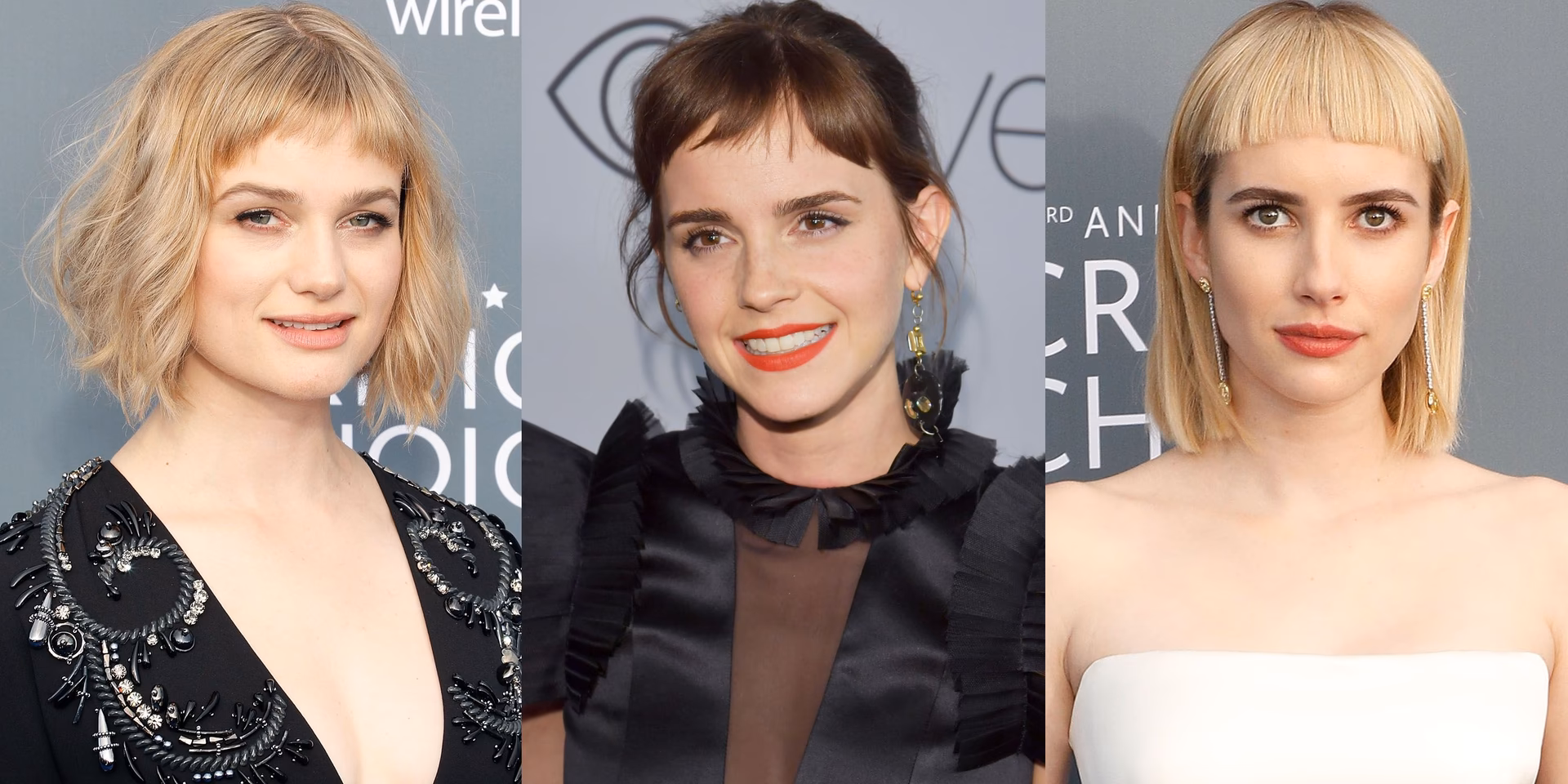 What are choppy micro Bangs?