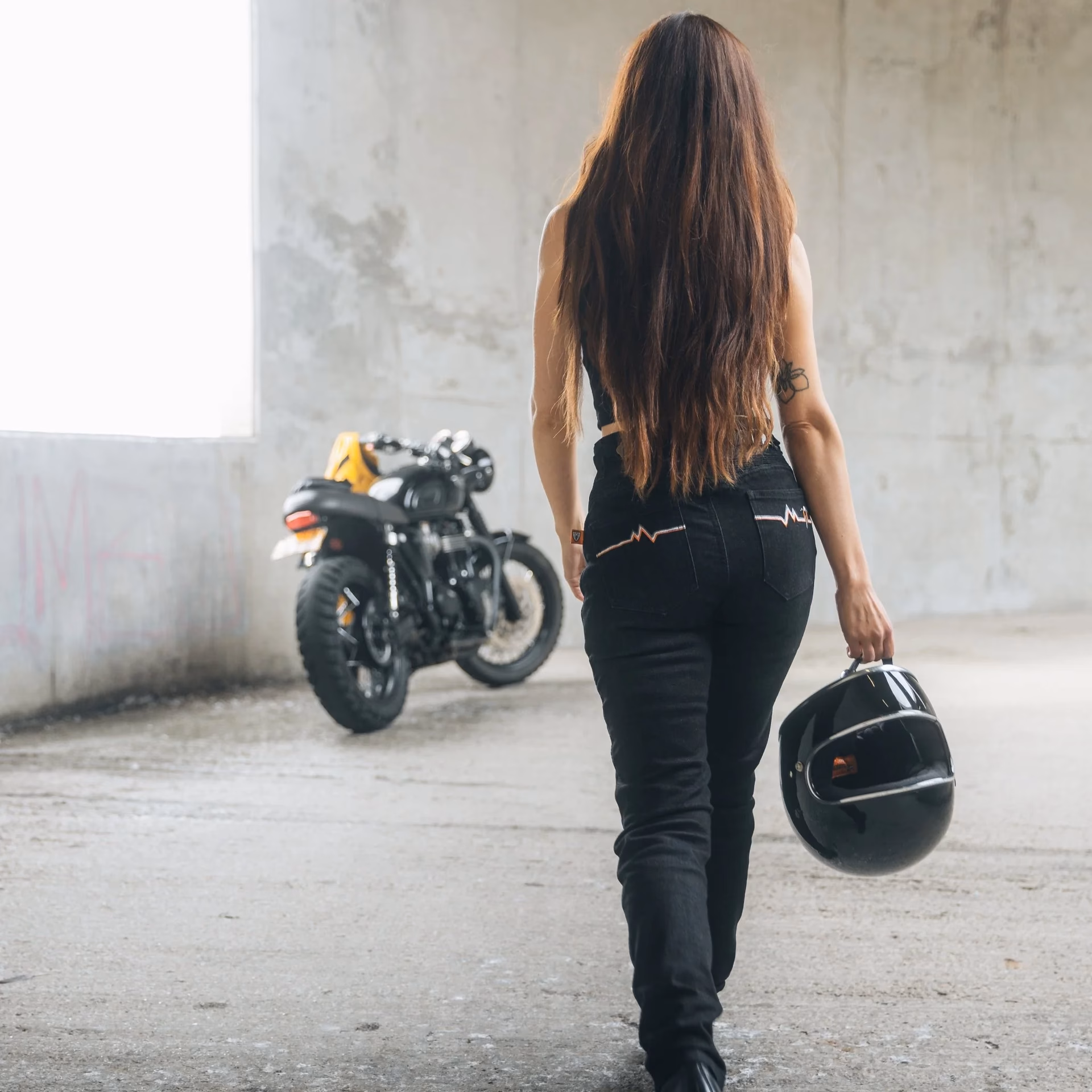 What is a biker fashion style for teenage girls?