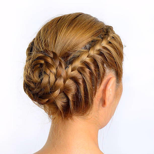 How to make a braided updo hairstyle?