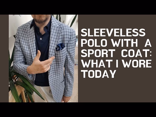 What color polo goes with a sports coat?