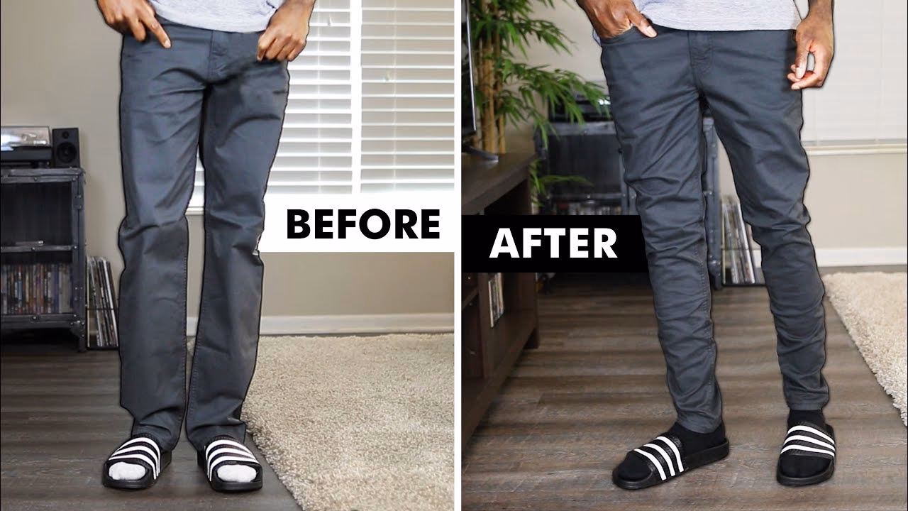 What happens if you change jeans without tapering?