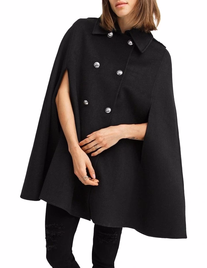 What is a women's cape coat?