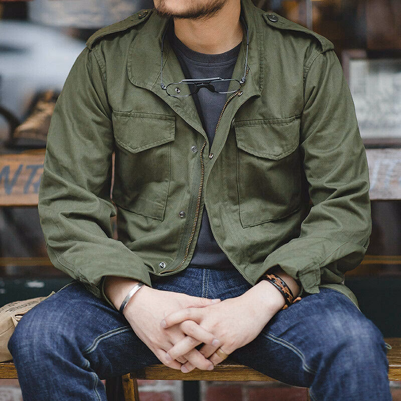 What is a green soft shell military jacket?