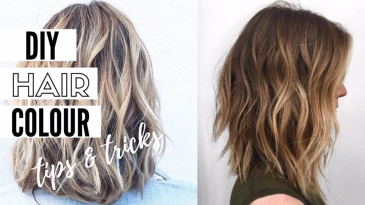 Can I color my hair at home?