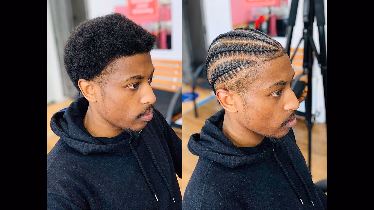 What is a cornrow hairstyle?
