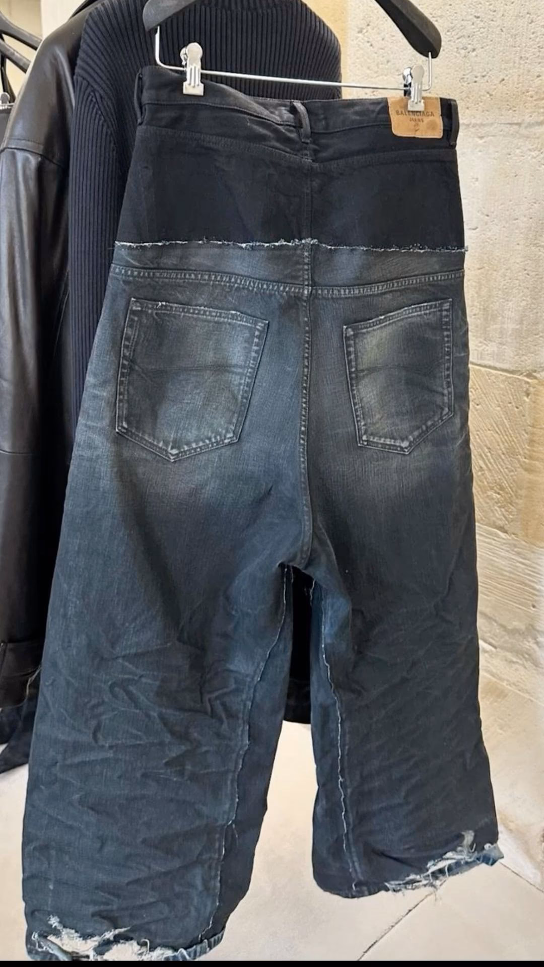 How do you cut jeans?