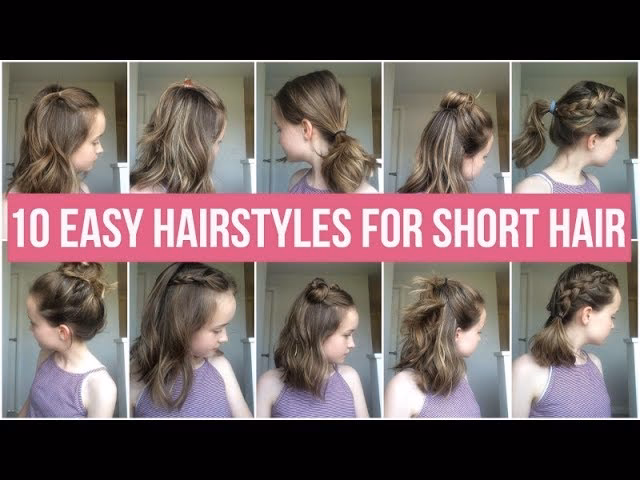How do you do a hairstyle for school?