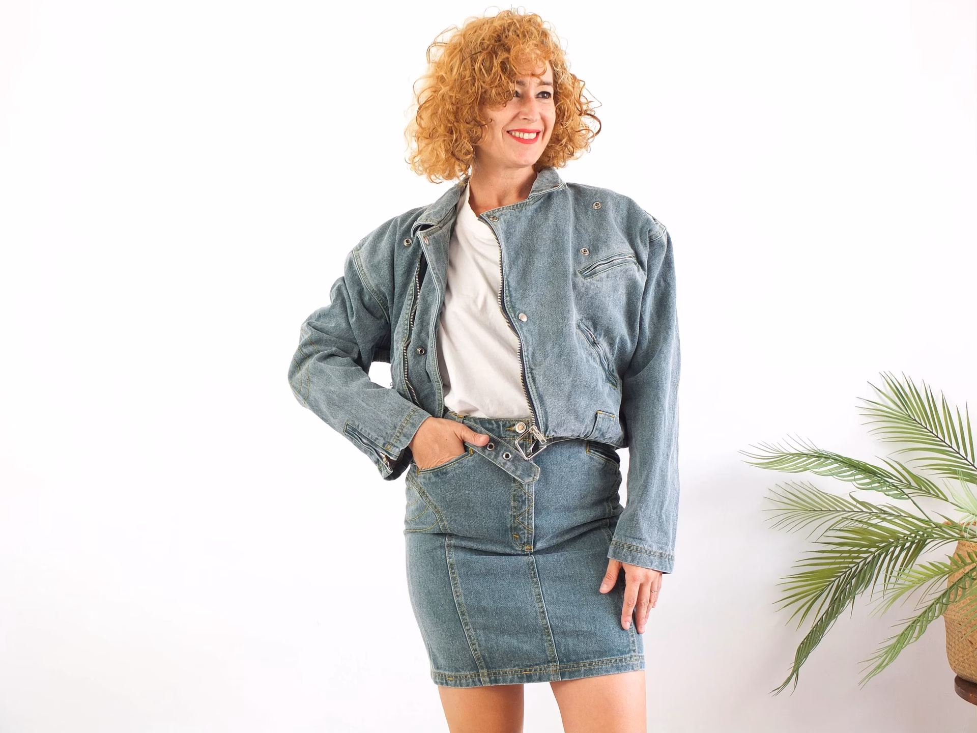Did Bruce Springsteen wear a denim jacket in the 80s?