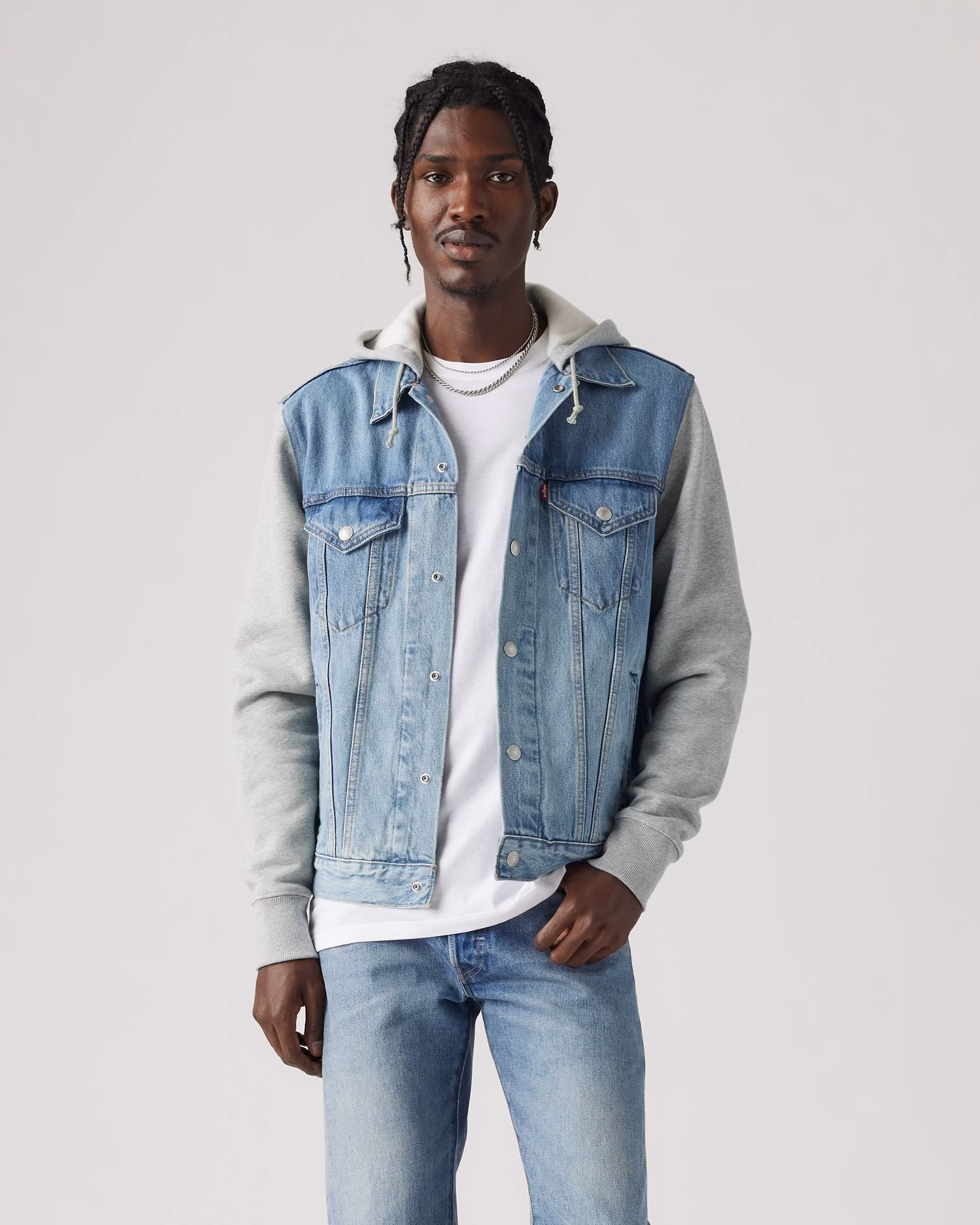 Where can I buy denim hoodies & jackets?