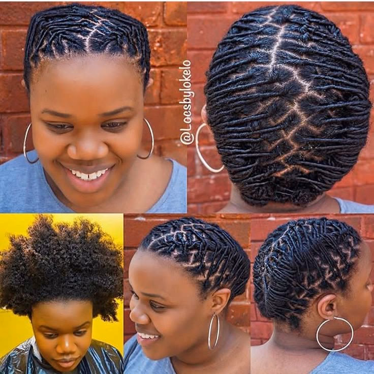 How to wear a short dreaded hairstyle for white girls?