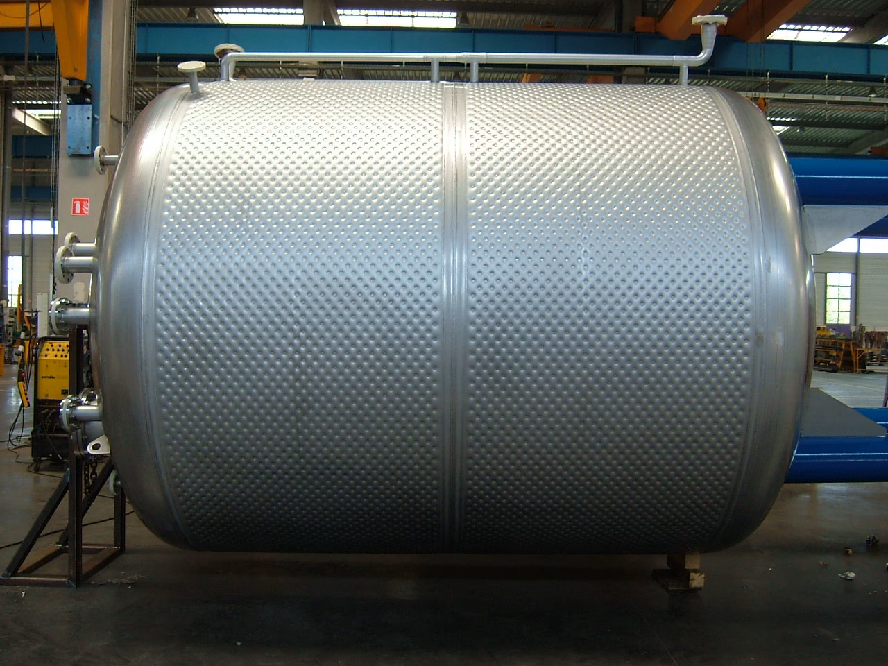What is Dimple jacket heat transfer?