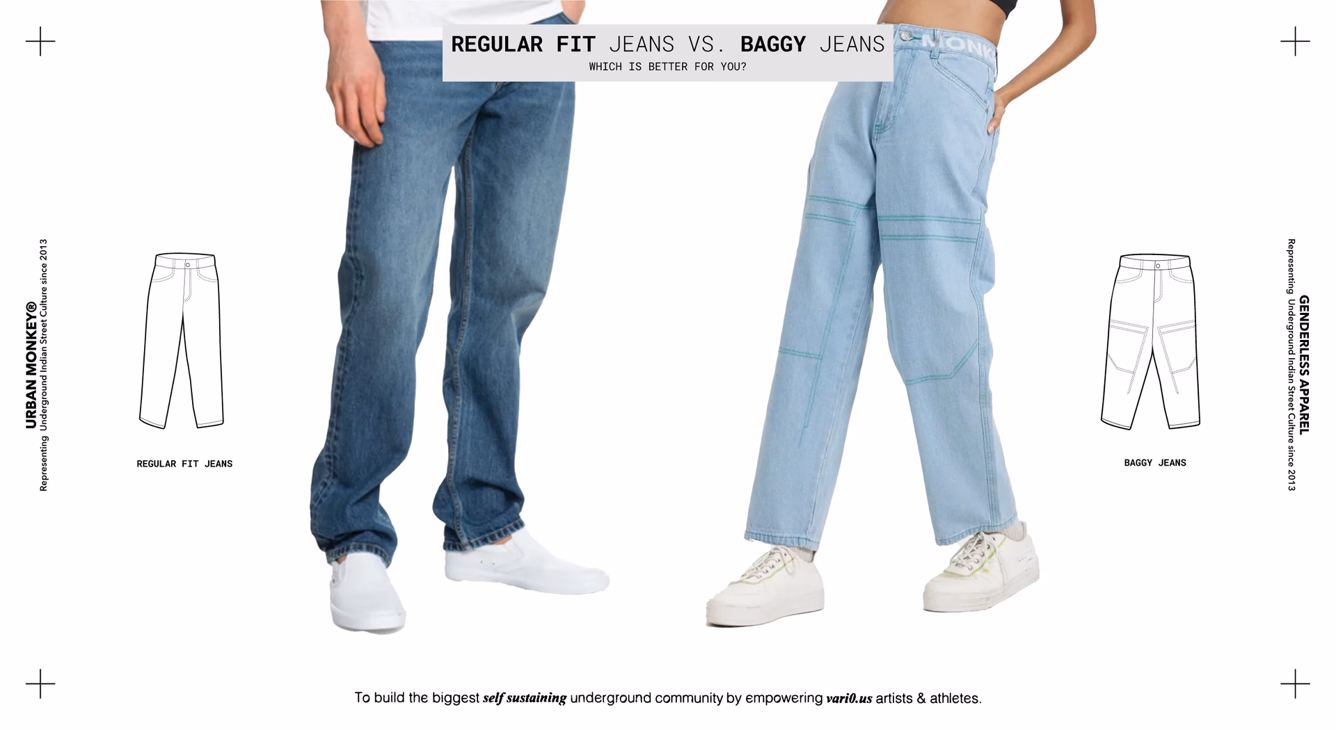 How do baggy jeans fit?