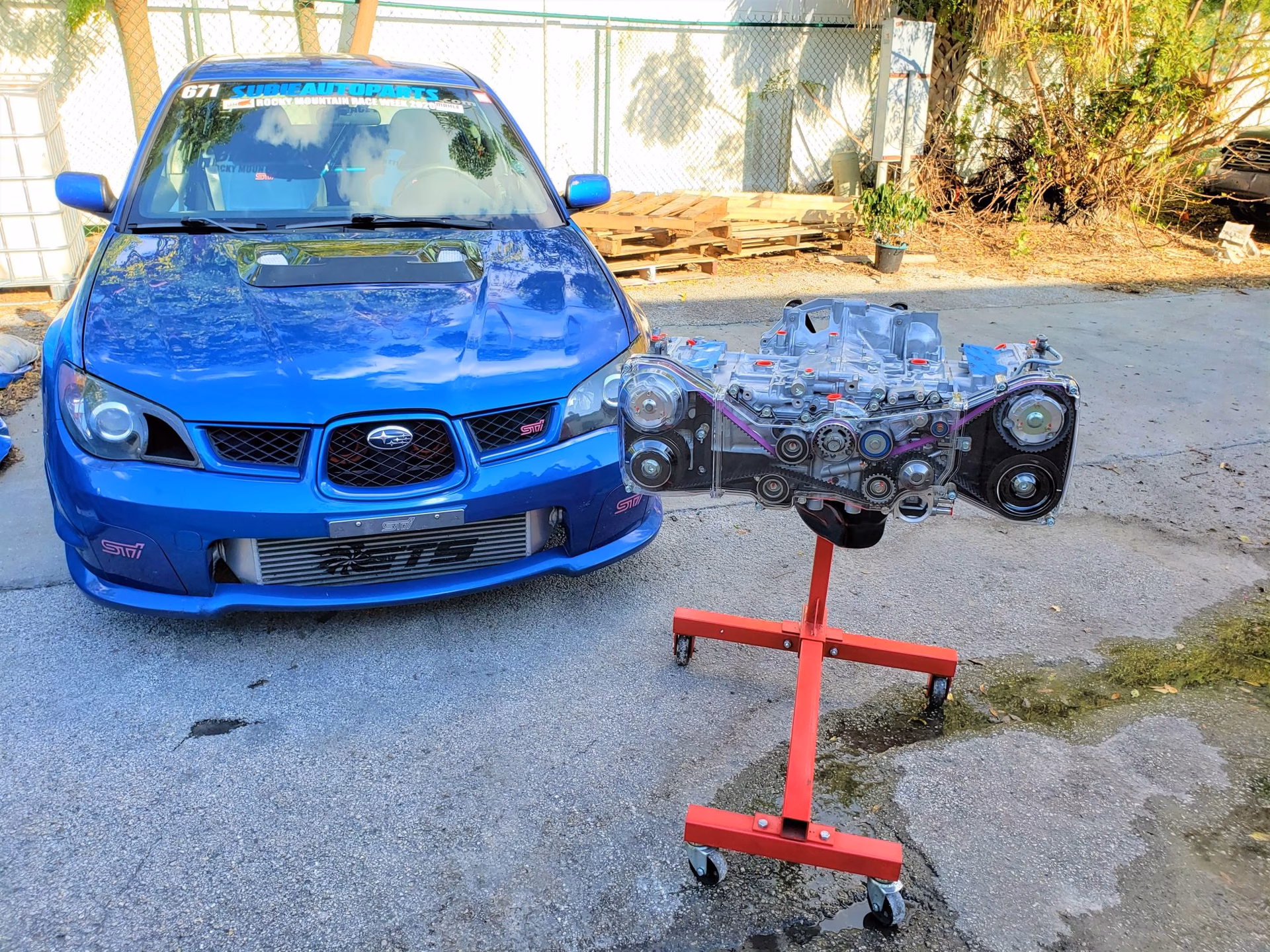 What is a Subaru WRX / STI short block?