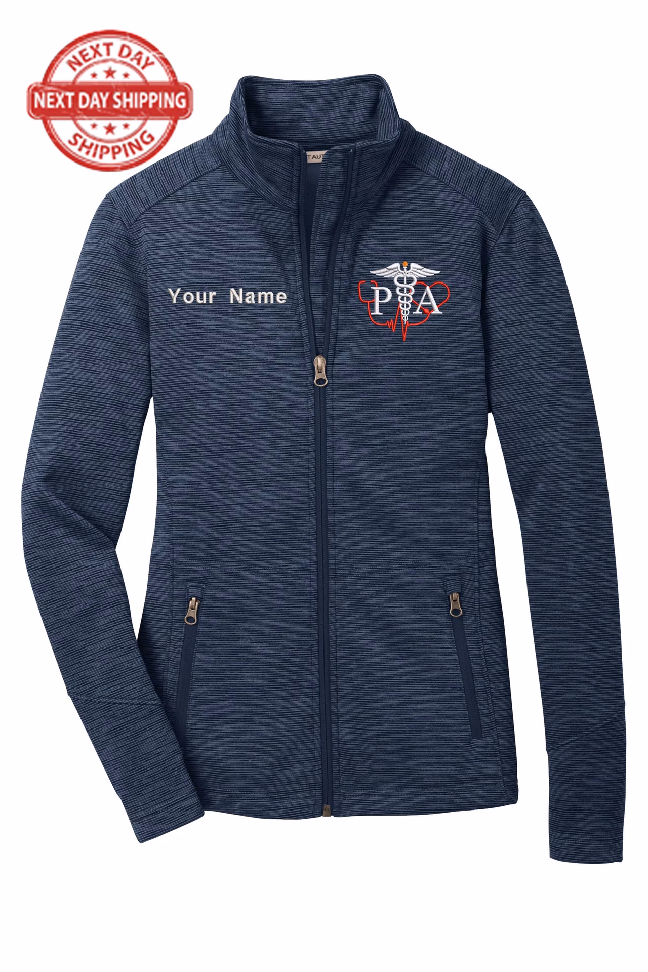 What is a custom fleece jacket?