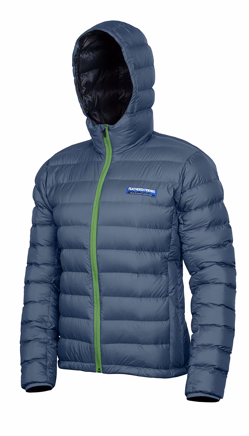 How does a down jacket keep you warm?