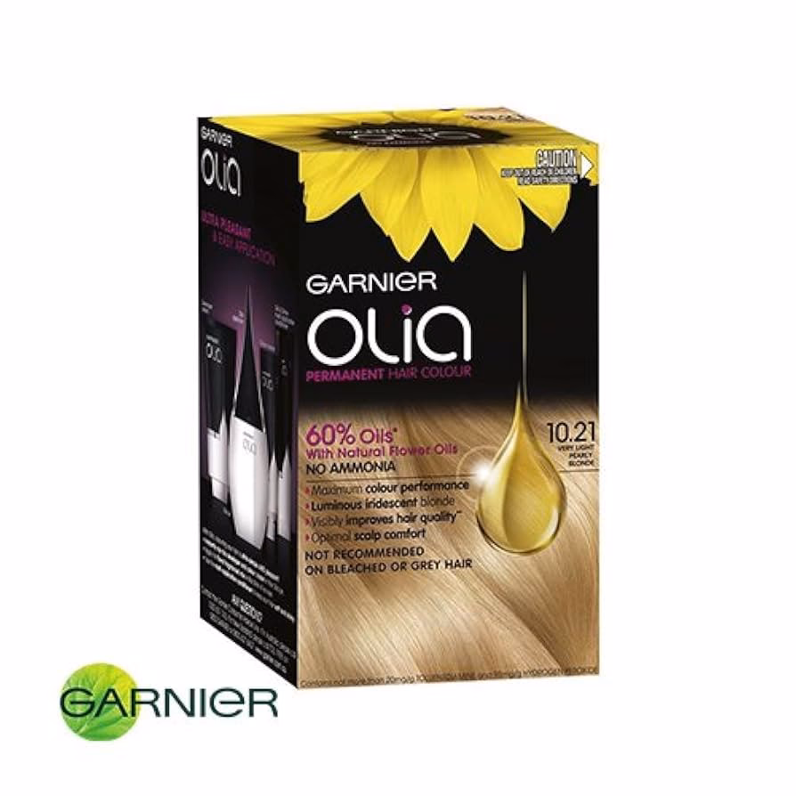 What hair colour is Garnier Olia?
