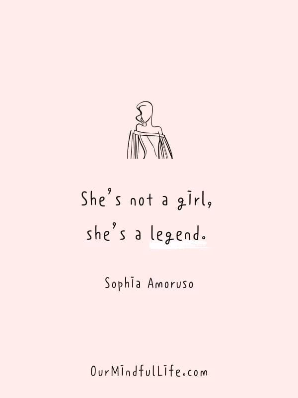 What are some famous quotes on girl power by successful women?