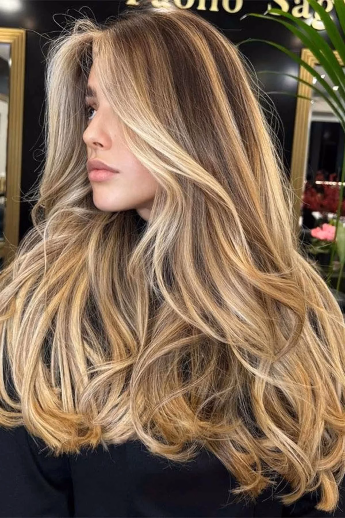 What are some golden blonde hair ideas?