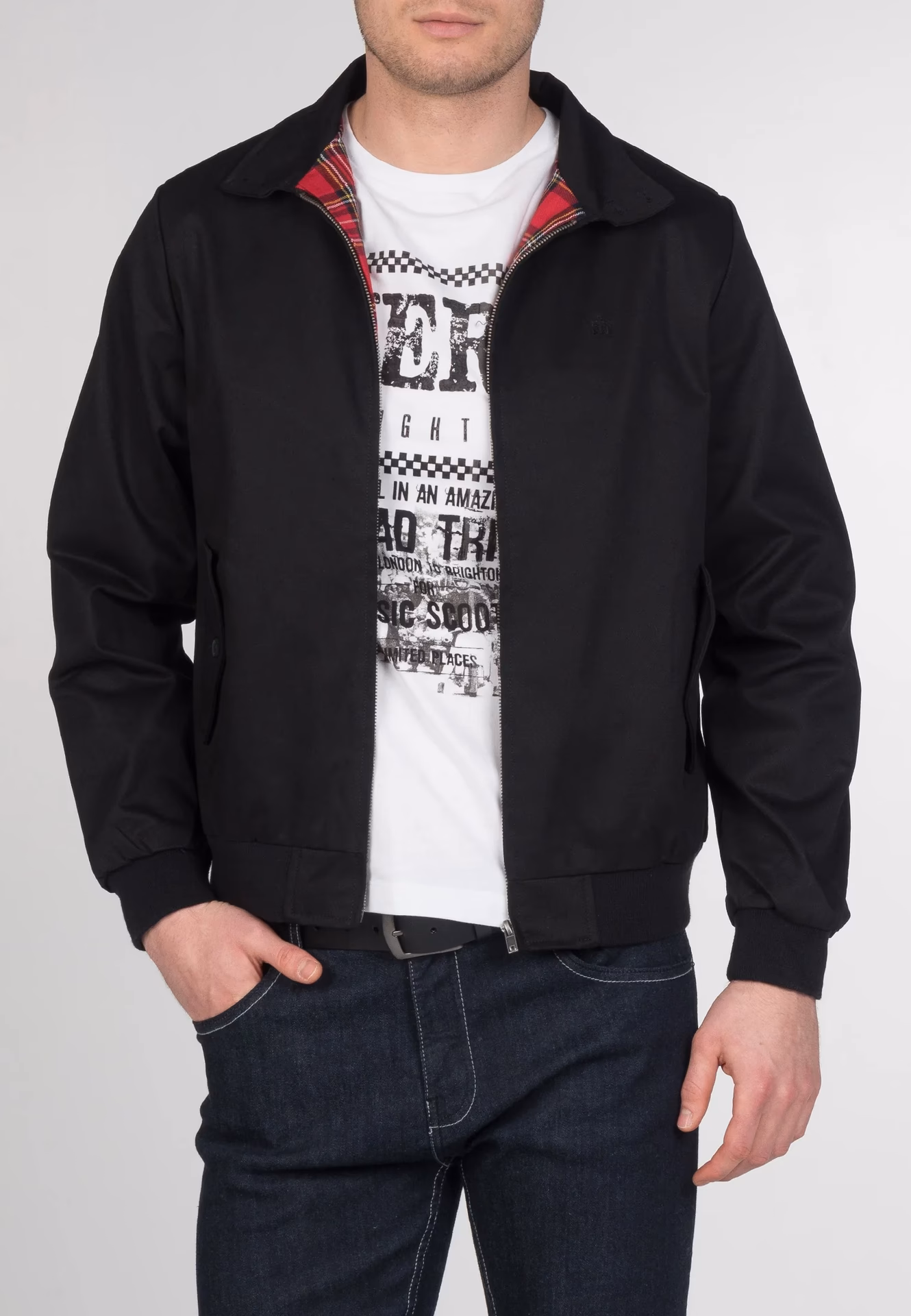 Who invented the Harrington jacket?