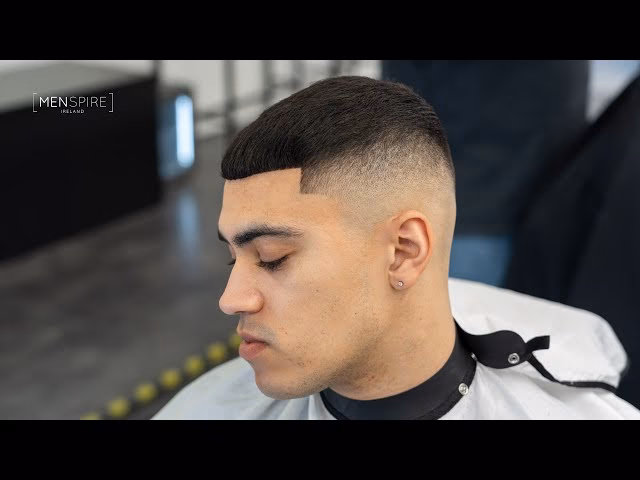 What is a high & tight fade & long top?