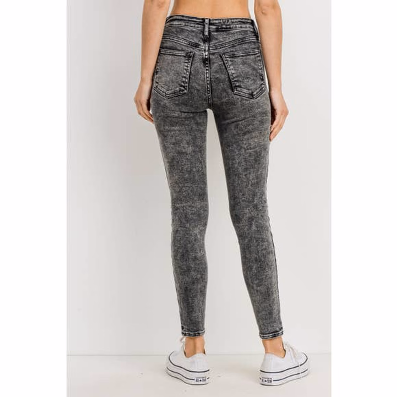 What are acid wash jeans?