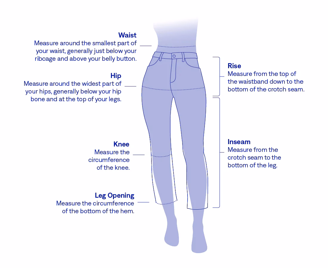 How do you know if jeans are high-rise or low-rise?
