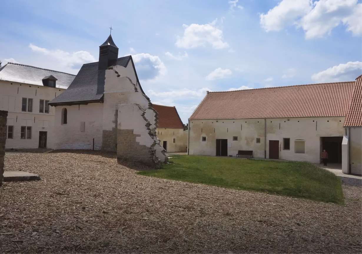 Did a Frenchman survive the Battle of Hougoumont?