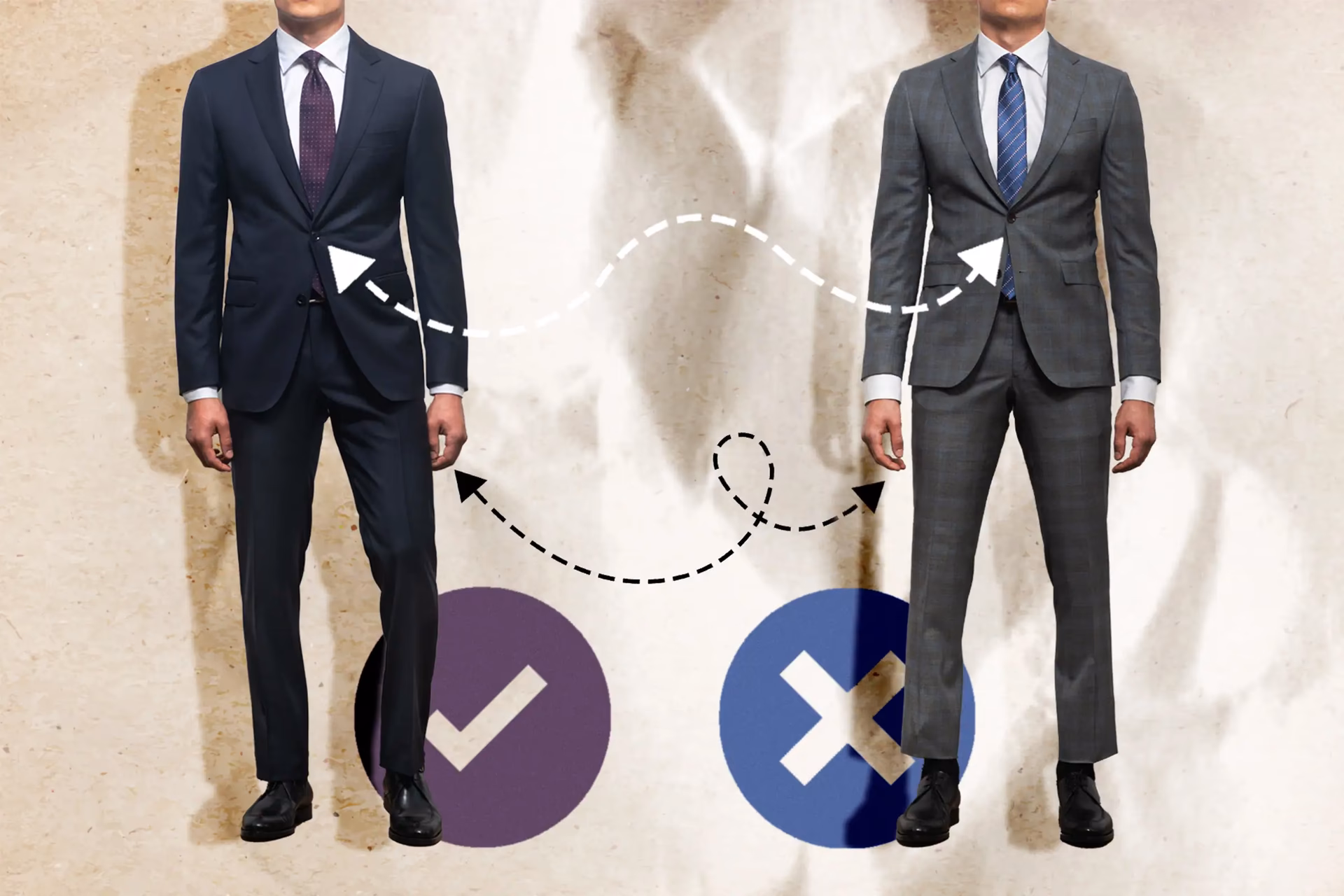 How long should a suit sleeve be?
