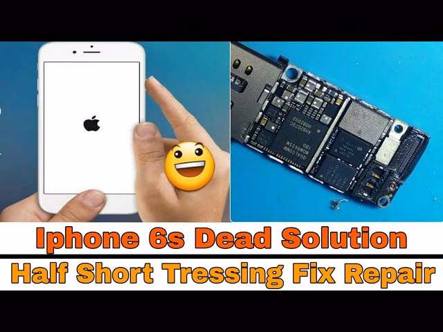 What's wrong with my iPhone 6 with vccmain short after drop?