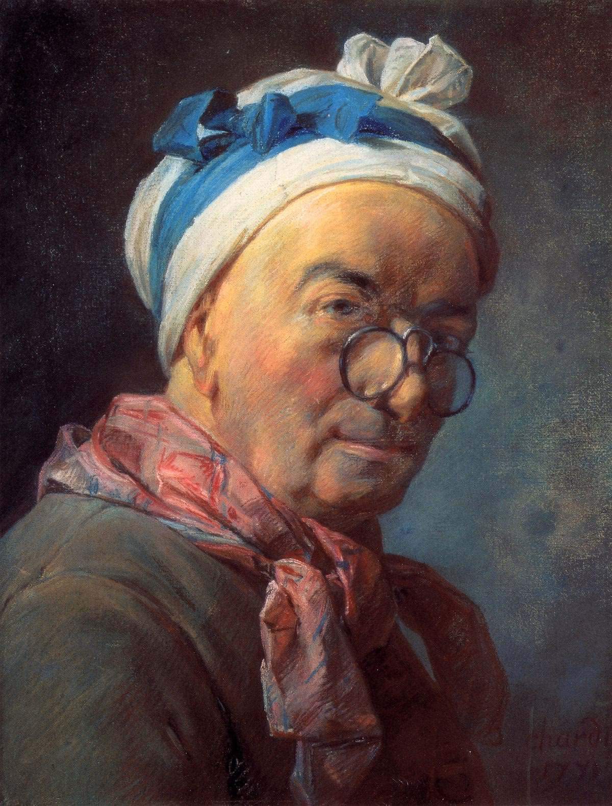 How did Chardin become a painter?