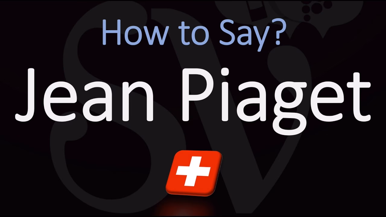 How is Piaget pronounced in English?