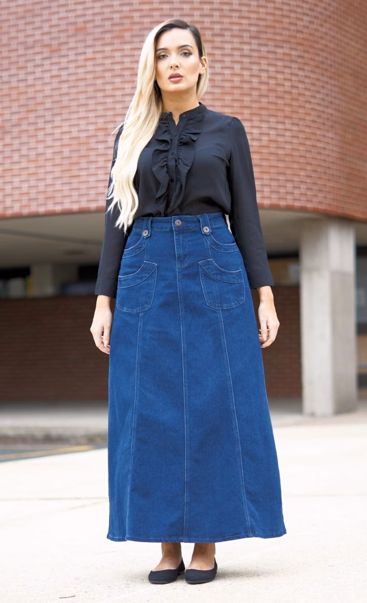 Can I buy a denim or jean skirt online?