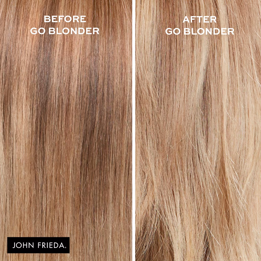How do you use John Frieda go Blonder shampoo & conditioner?