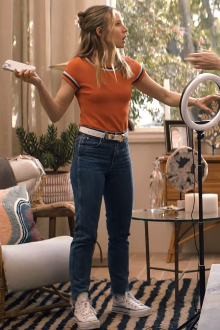 Does Kristen Bell wear flannel?