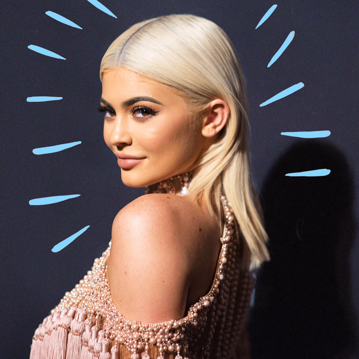 Is Kylie Jenner a blonde?