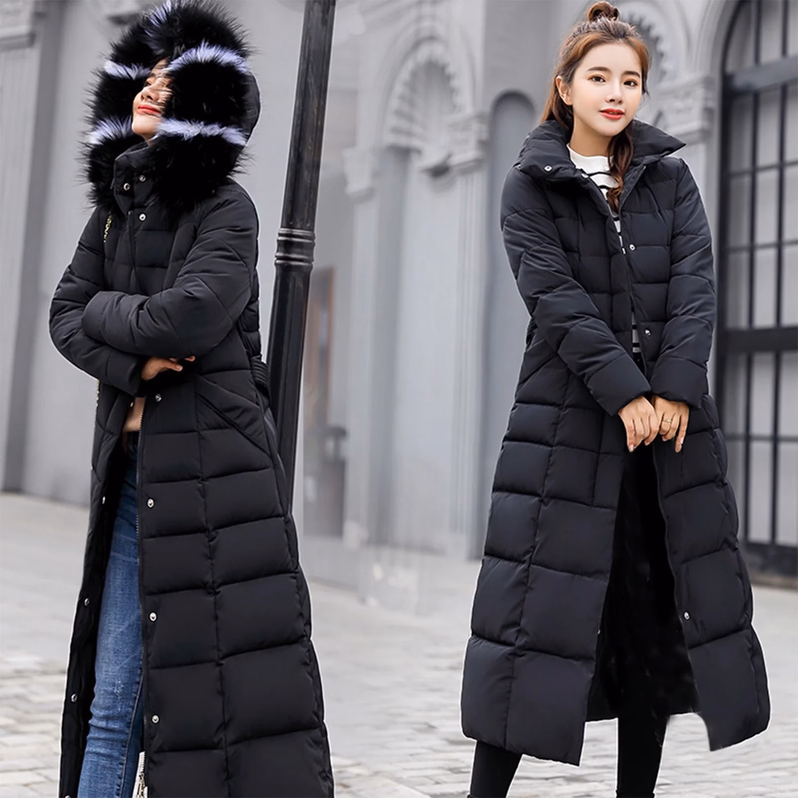 Where can I buy a women's long winter coat?
