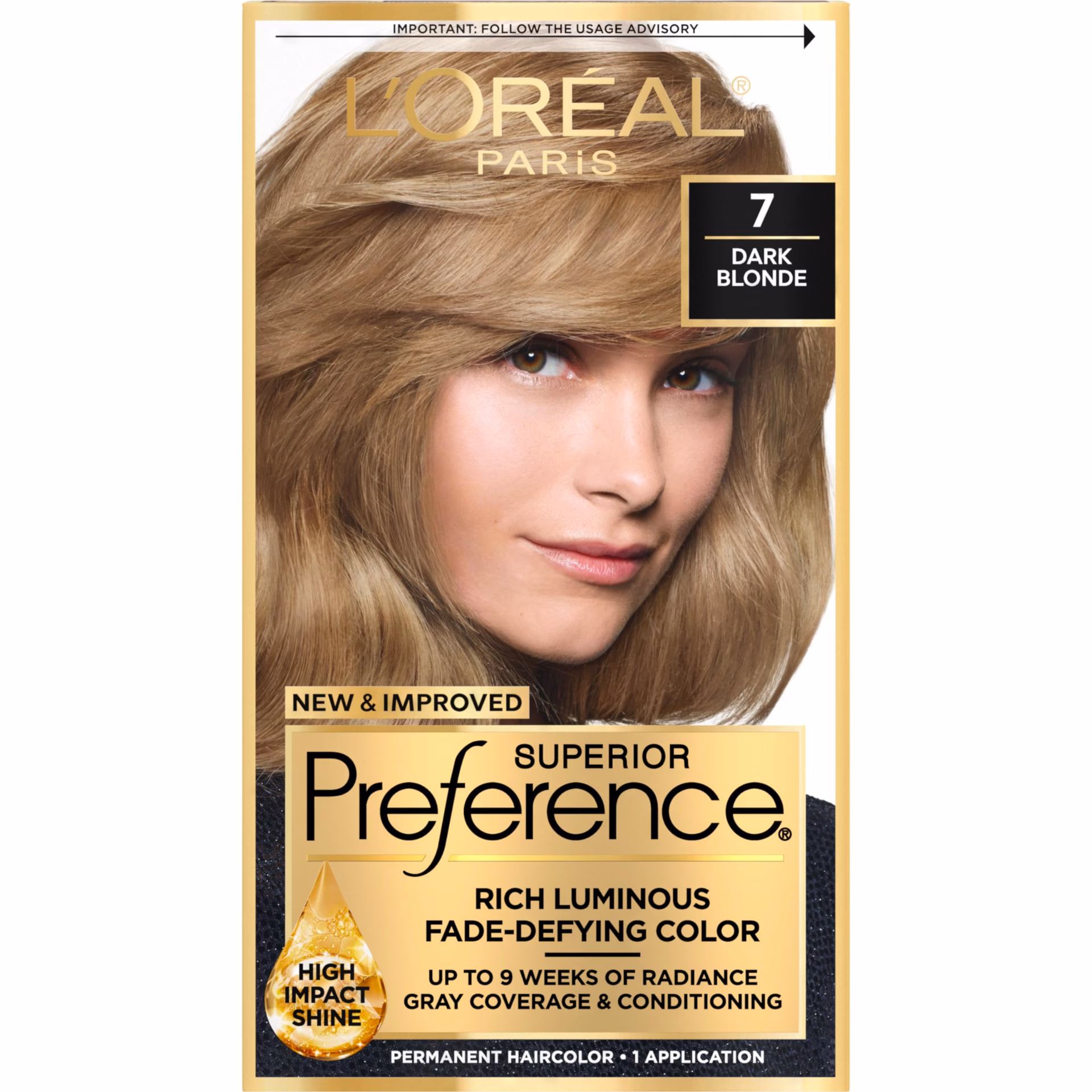 What color is superior Preference hair color?
