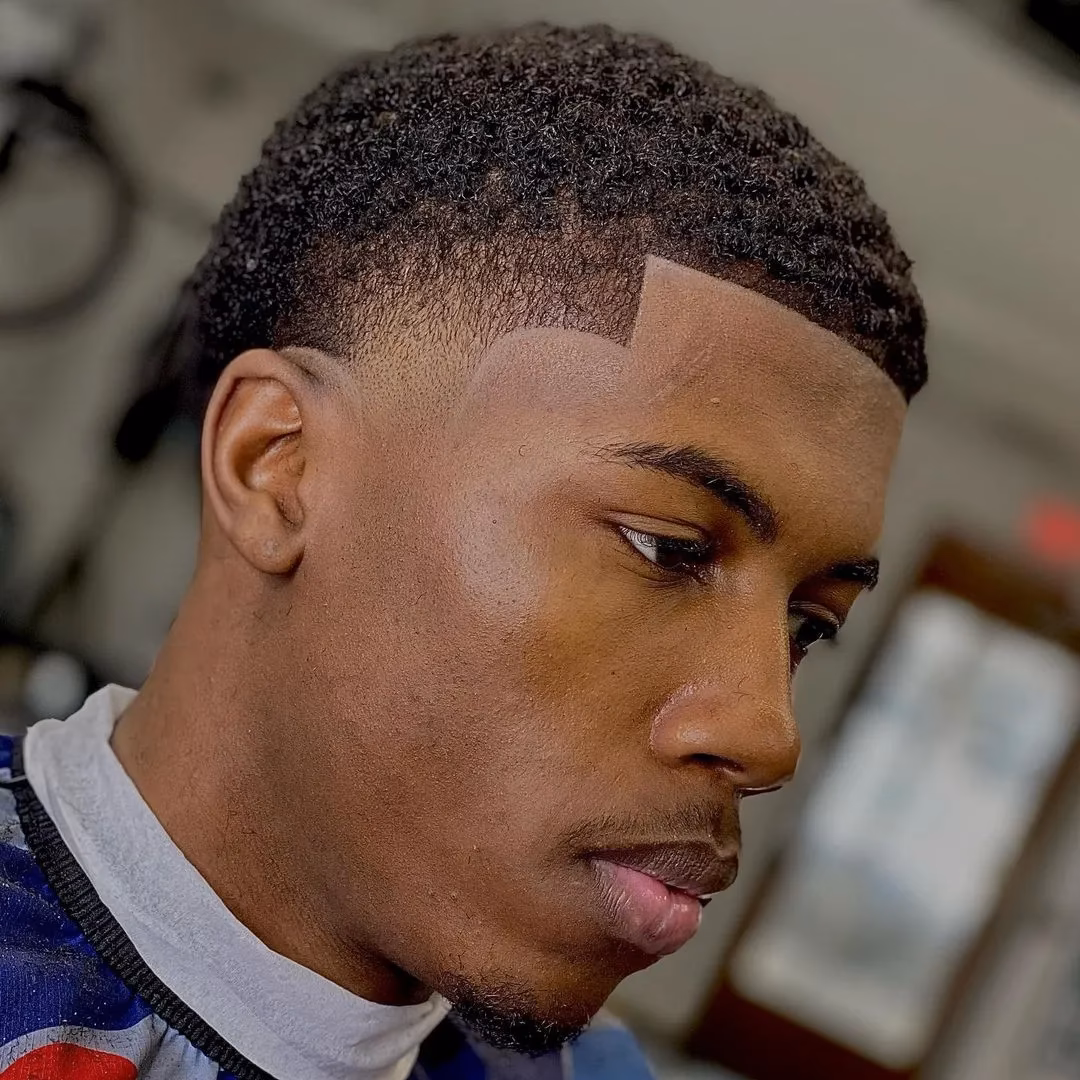 What is a low fade afro hairstyle?