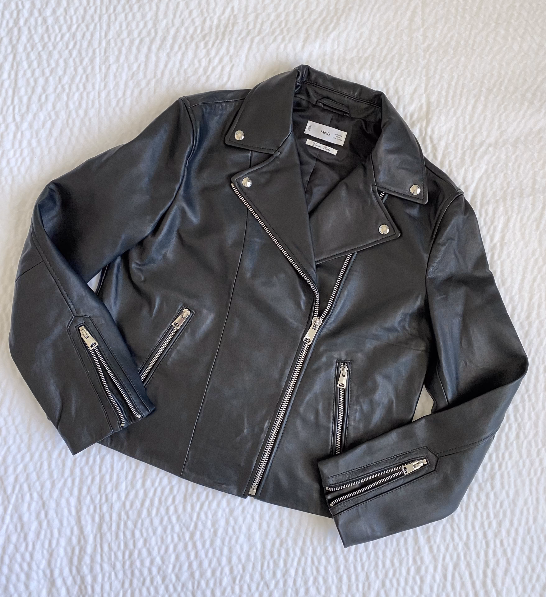 Is the boxy shape of a mango jacket a good idea?