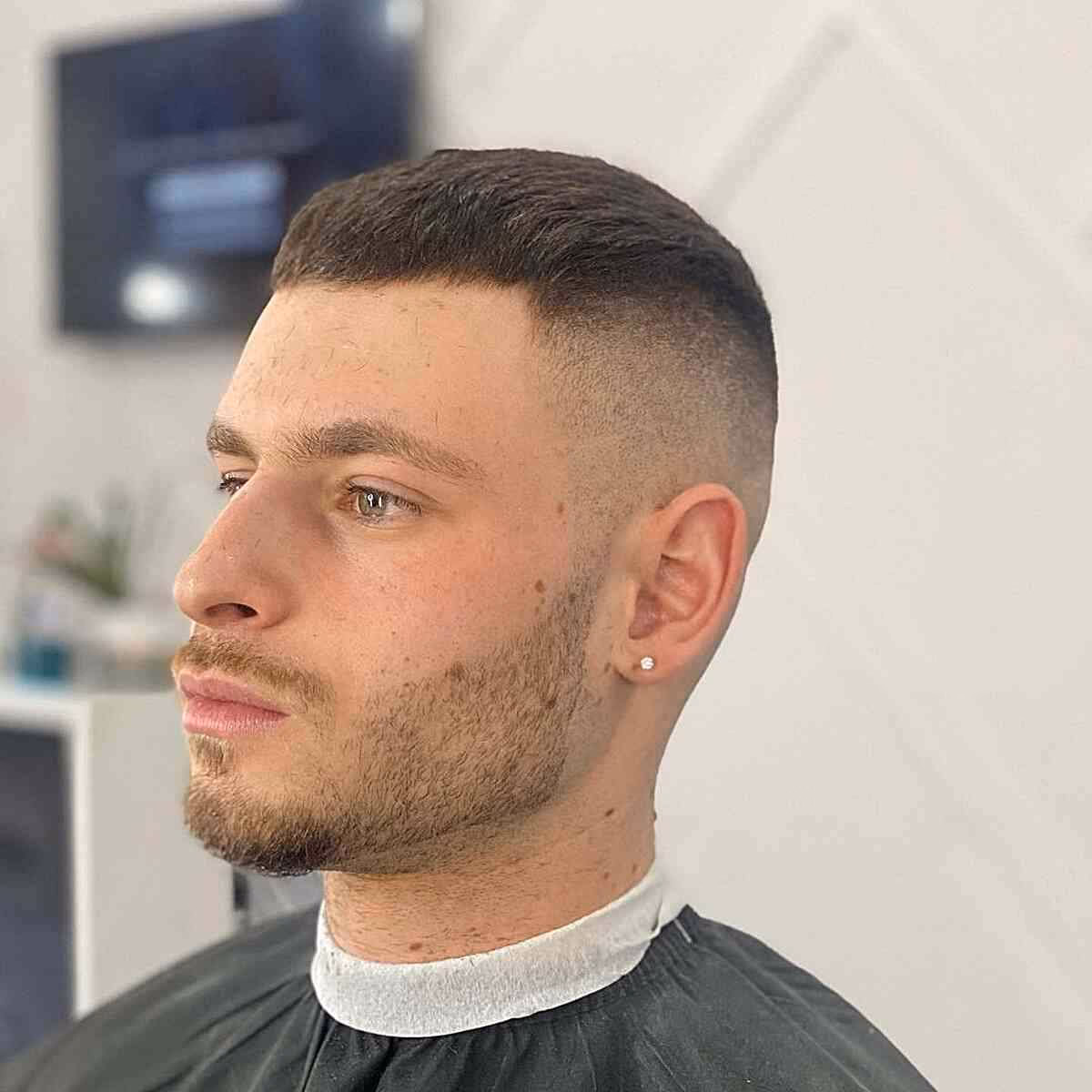 How to choose a hairstyle for men with a skin fade haircut?