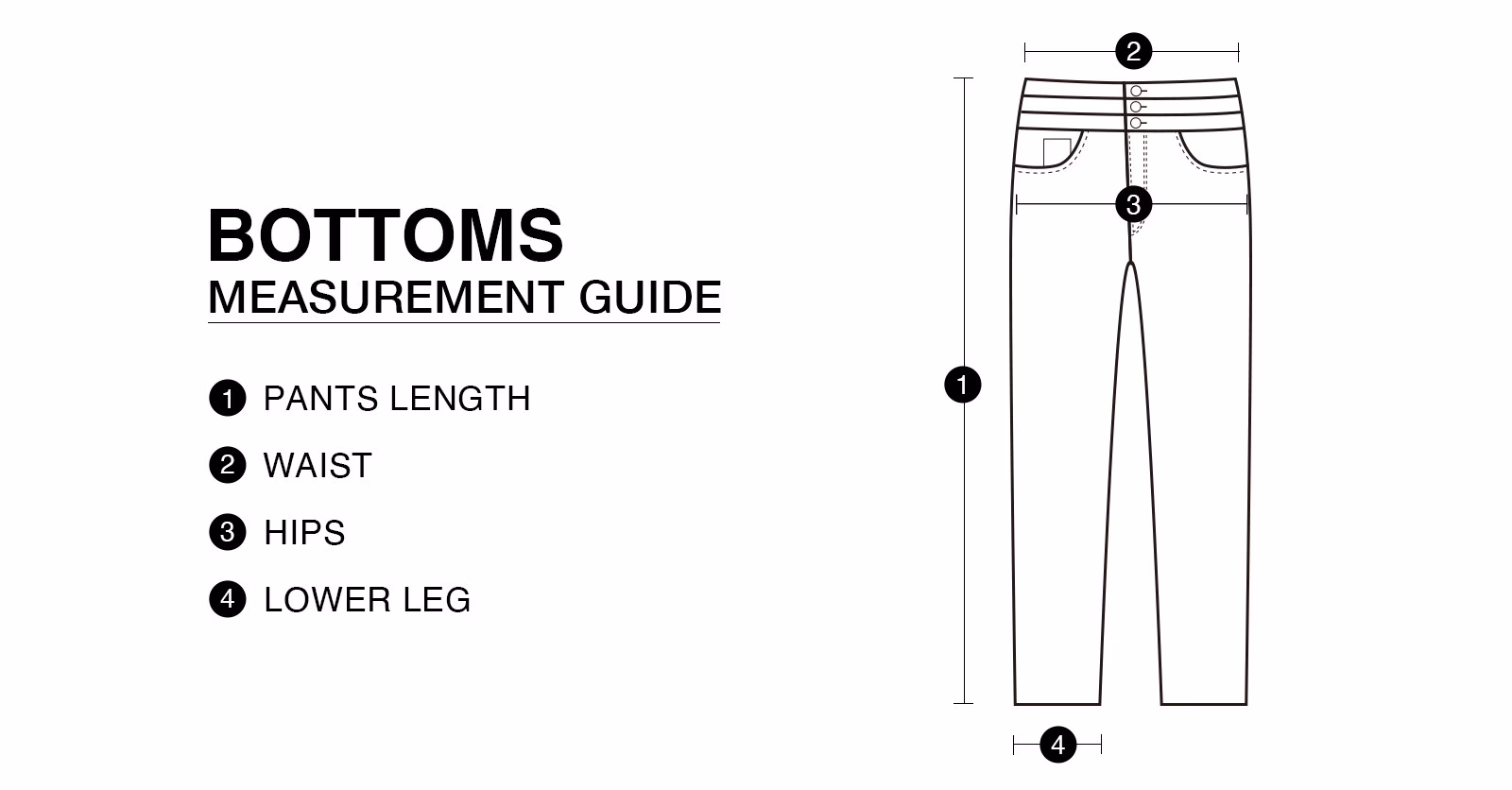 How do you measure a Miss Me bootcut?