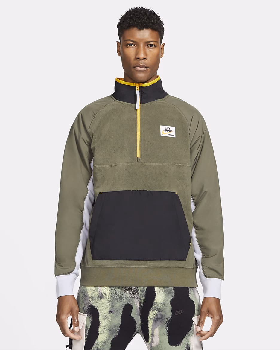 What is a Nike half zip?