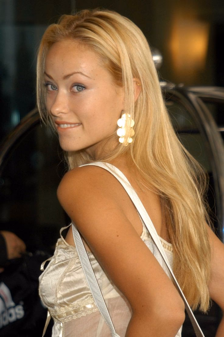 Did Olivia Wilde have blonde hair?