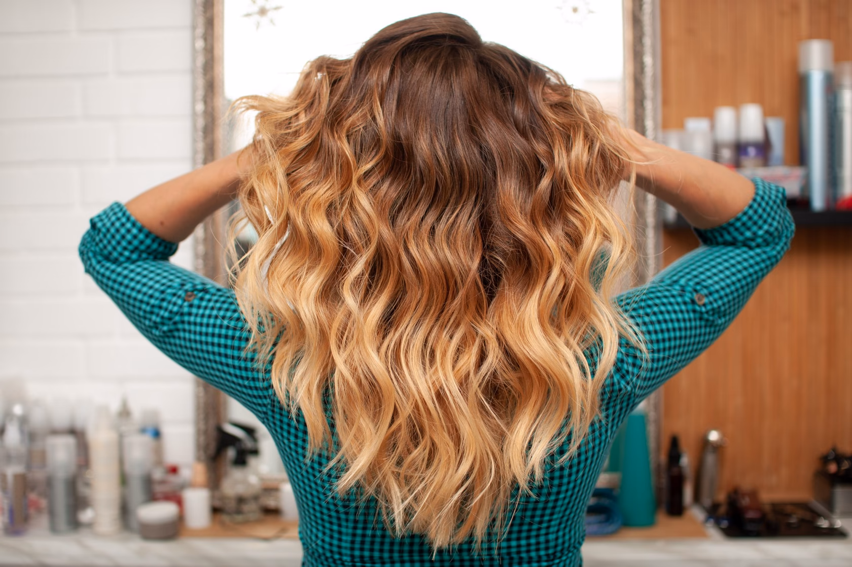 What is ombré hair colour?