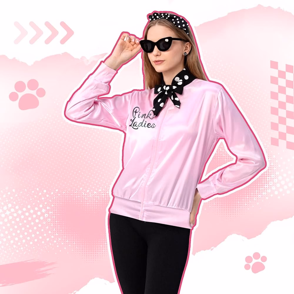 Where can I buy a grease pink ladies jacket costume?