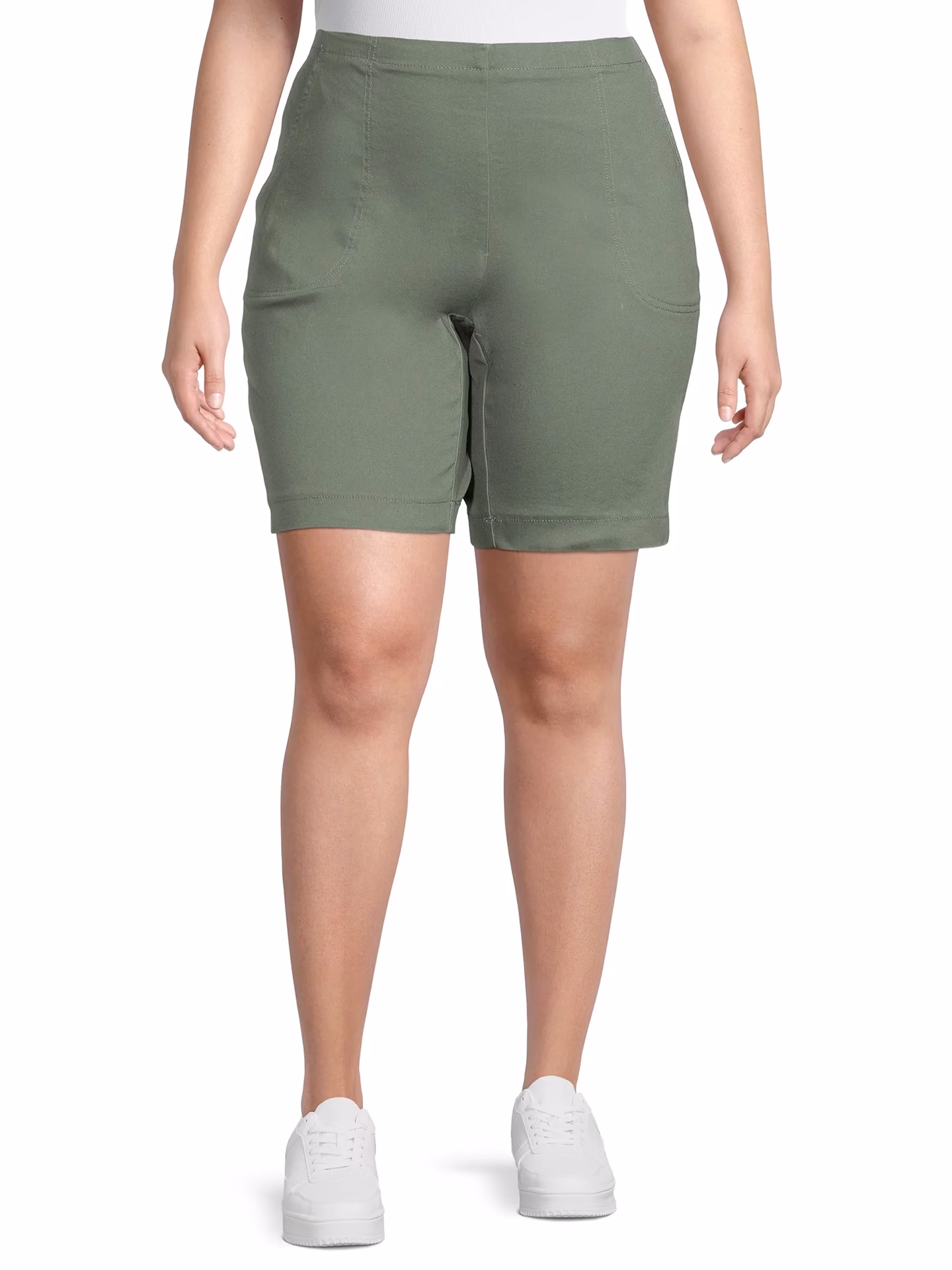 What size are petite plus size shorts?